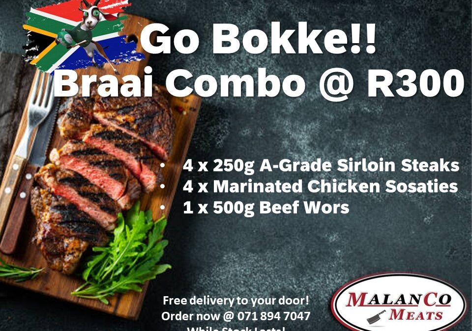 Score Big with the Go Bokke Braai Combo – Only R300!