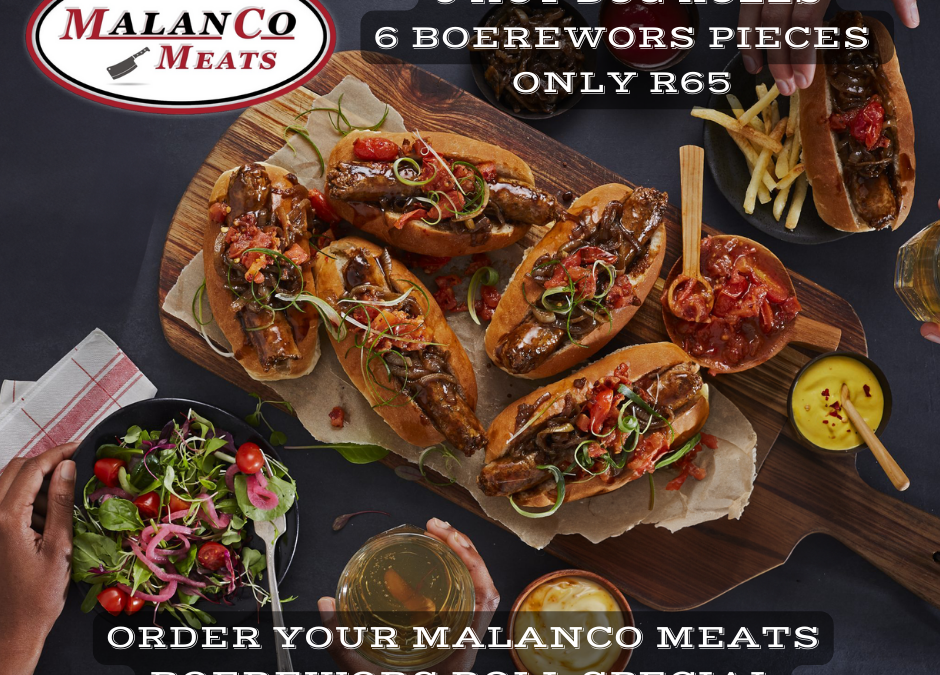 Malanco Meats Boerewors Roll Special